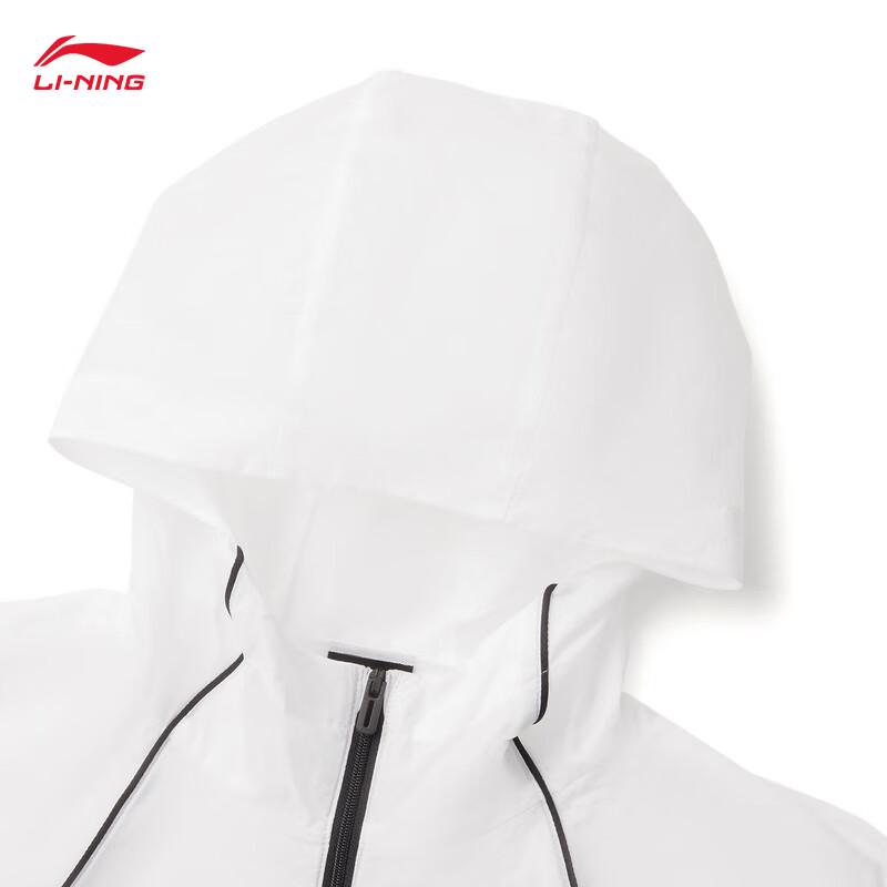 Li-Ning Унисекс Спортивная ветровка с капюшоном YFDV125
