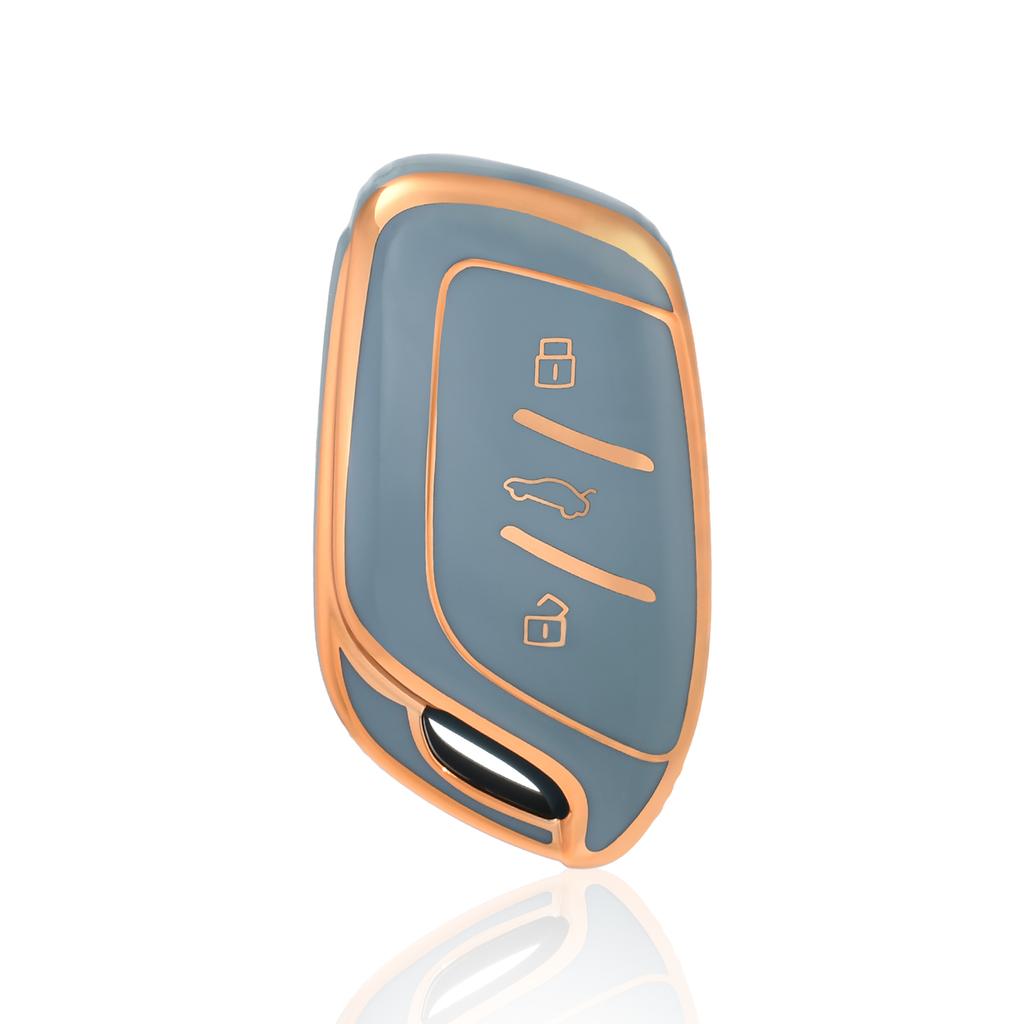 3 Buttons TPU Shell Fob for Roewe RX5 I6 I5 RX3 RX8 ERX5 MG ZS EV MG6 EZS HS EHS 2019 2020 Car Remote Key Case Cover Accessories