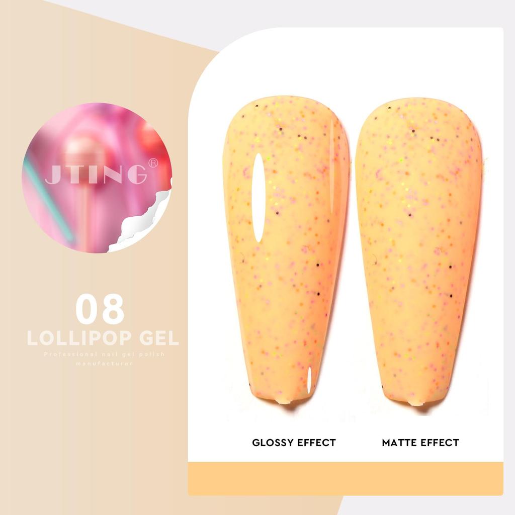 BEAU COLOR Летний стиль 9 цветов Lollipop Sweet Candy Гель-лак УФ/LED для дизайна ногтей для профессионального маникюрного салона