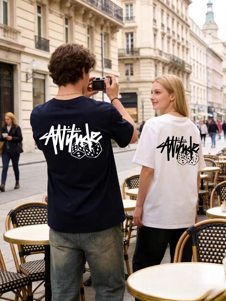 2026 Korea Style Fashion Trend Tshirt Funny Pattern Cotton Harajuku Unisex Oversized Streetwear Casual Short Sleeve Unisex