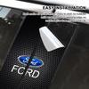 BBBM3 Car Emblem Center Pillar Sticker Auto Door Decorative Stickers for Ford MK1 MK2 MK3 Focus 2 3 4 Fiesta MK7 Mondeo MK4 ST Focus