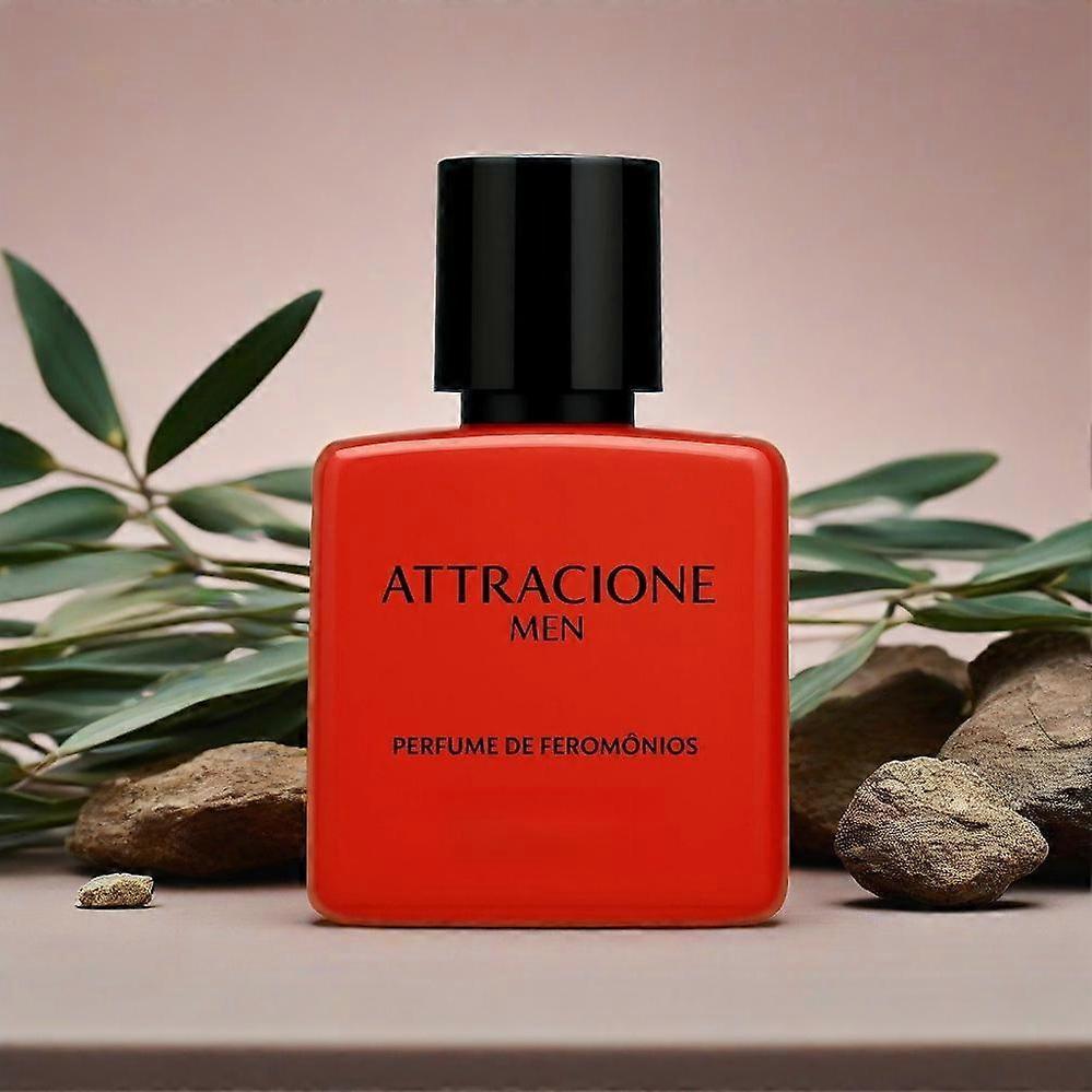 Attracione Perfume for Men - Irresistible, Bold, and Magnetic Scent with Amber, Musk Vanilla Notes - Male Charm