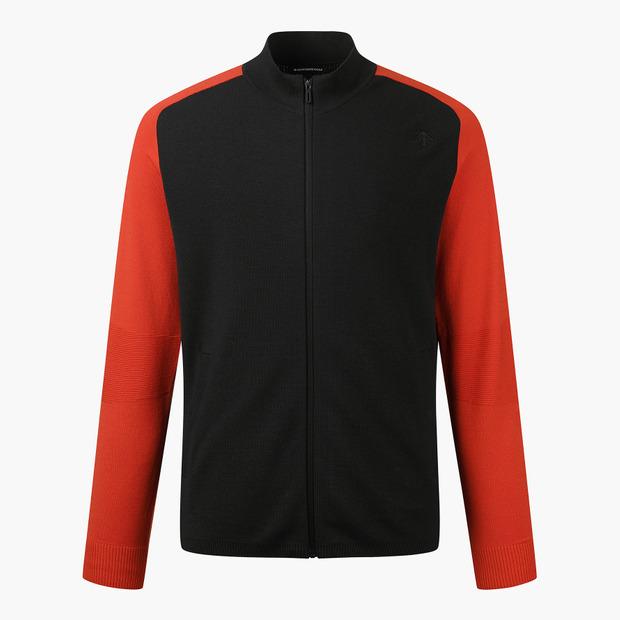 Descente Golf Men'S Knit Blouson Cardigan