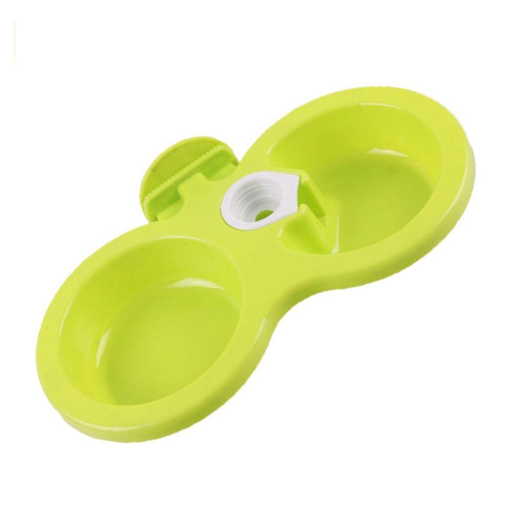 Подвесная подвесная клетка, двойная миска для собак, двойная миска, фонтан для воды для домашних животных, миска для воды для корма для собак, кошки