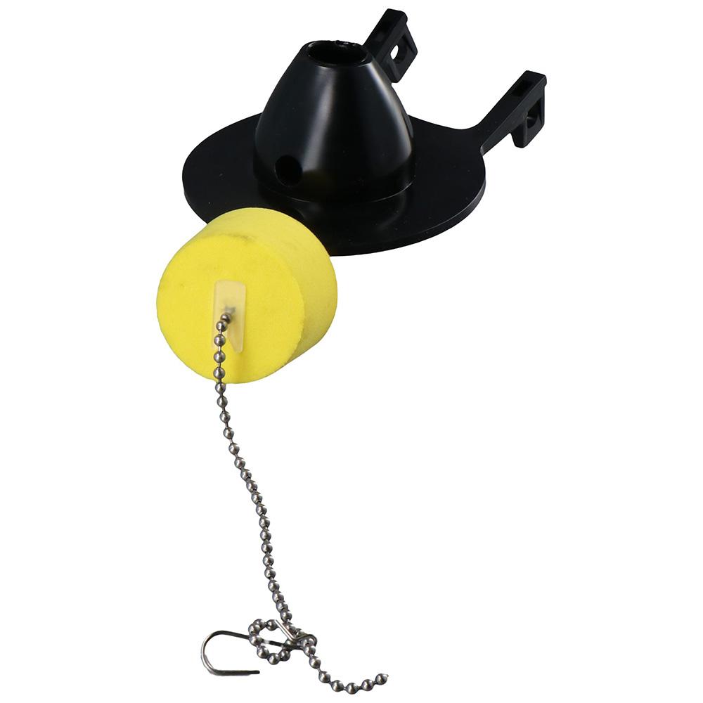 Black Toilet Flapper Replacement Kit US Standard Float Racket Cover Vintage Toilet