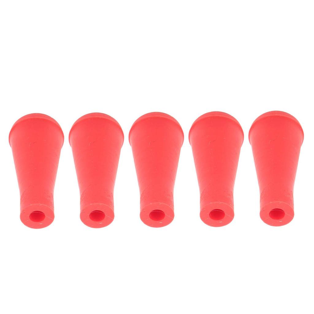 5 шт. 6 мм наконечники для стрел для стрельбы из лука мягкие резиновые наконечники для стрел с тупым концом для охоты