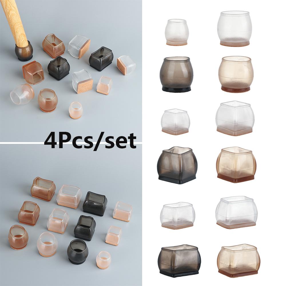 Protector Wear-resistant With Felt Furniture Feet Covers Table Pads Anti-slip Pad Chair Leg Caps