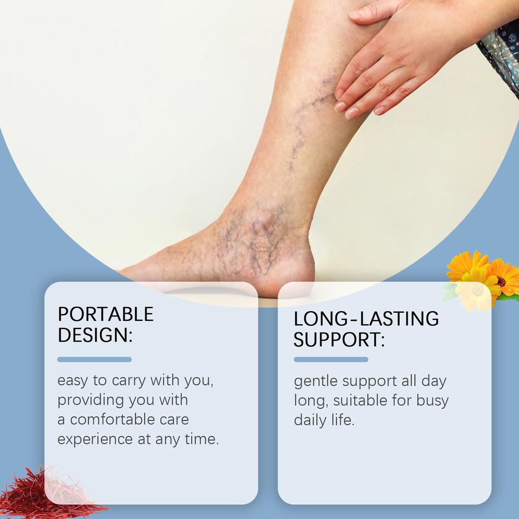 Varicose Vein Patch Vasculitis Phlebitis Vascular Swelling Best Teatment Ointment Skin Care Patch 10 Pieces