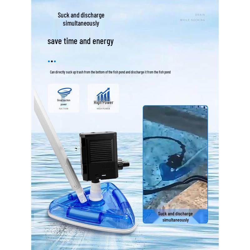 Jundingying 100 Вт пылесос для пруда и бассейна с треугольной насадкой