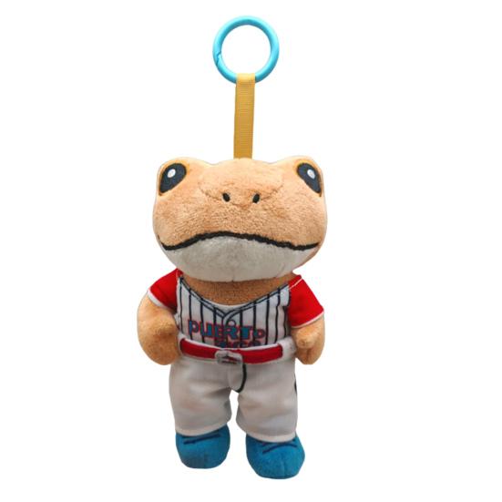 Plush Keychain Toy Soft Stuffed Animal with Clip Cute Collectible Doll for Bags Phone Eye-catching Key Accessory