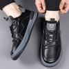 Мужская обувь из высококачественной кожи на шнуровке, повседневная обувь, удобные люксовые брендовые теннисные мужские кроссовки, обувь для ходьбы, скейтбординга, мокасины