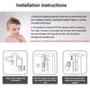 Anti-grip Door Stopper PP Children Security Protection New Baby Safety Lock  Door