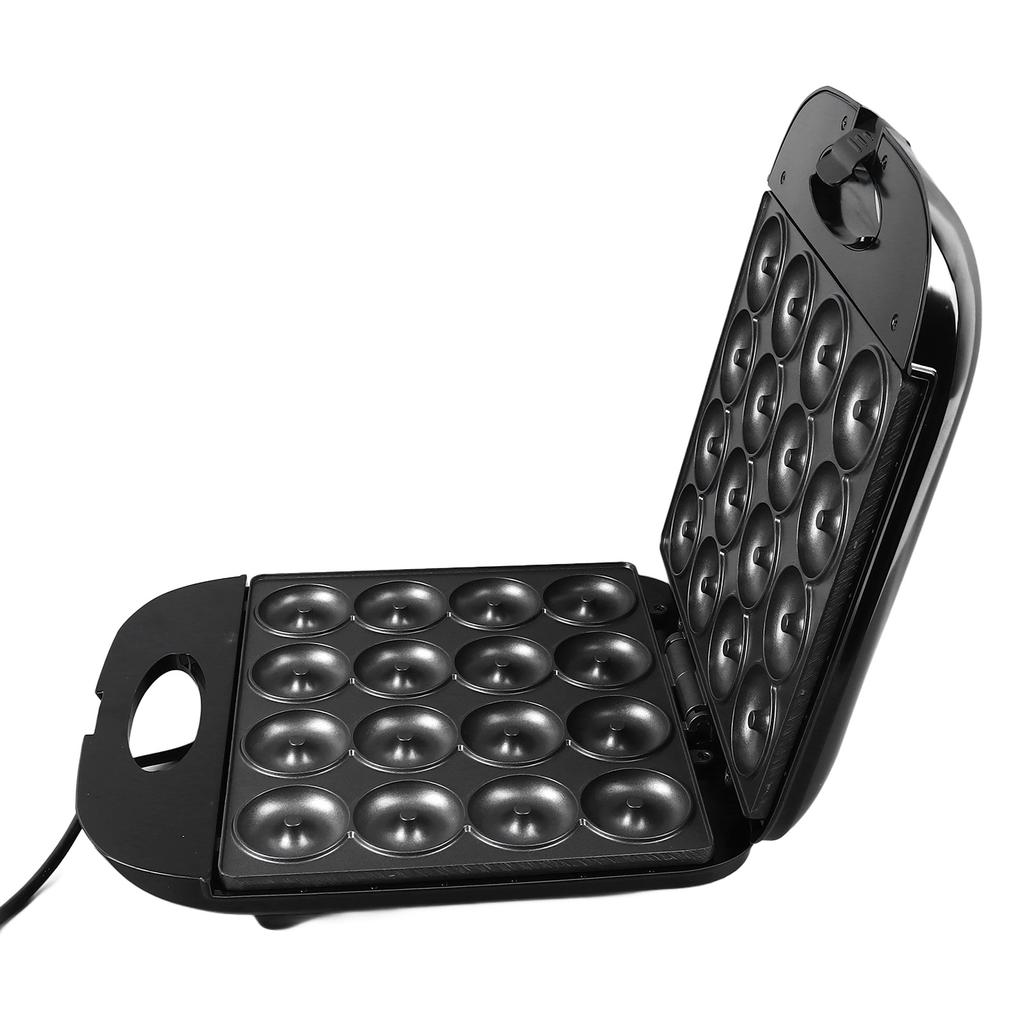 1400W Mini Donut Maker Machine Make 16 Doughnuts Anti Stick Easy Clean Pancakes Maker Machine for