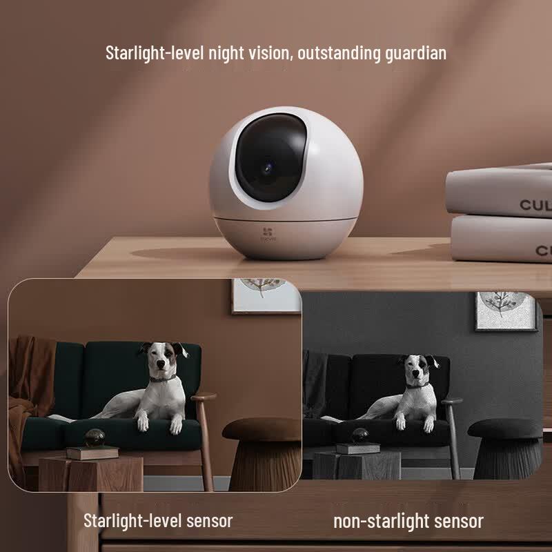 Wi-Fi камера безопасности Ezviz C6c 2K Starlight для помещений (Китайская версия)