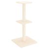 Cream Colored Cat Tree with Sisal Scratching Posts 73 cm
