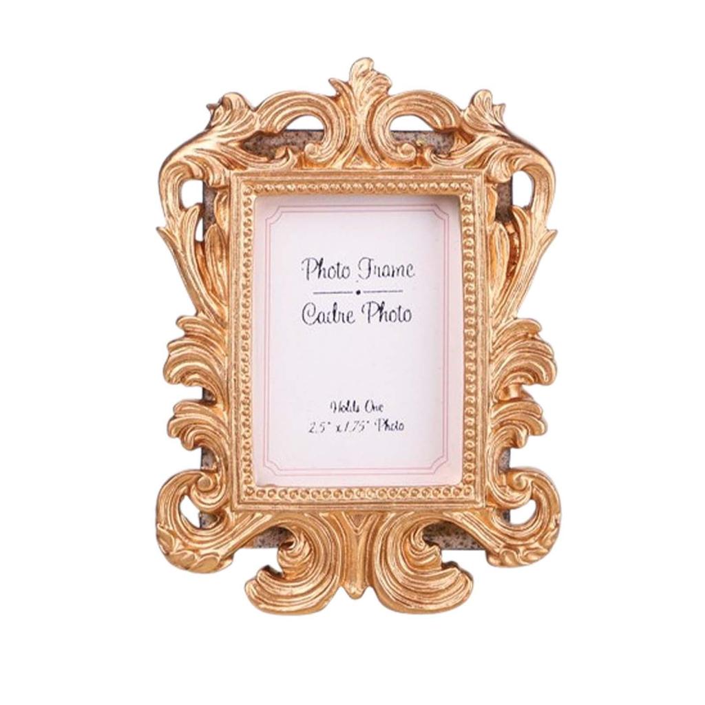 Picture Frame Antique Photo Frame Small Photo Frame Ornate Classic Tabletop Photo Frame Photo Picture Holder for Desktop Gift