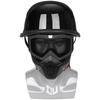 Vintage Motorcycle Cruiser Helmet Open Face Helmet Half Helmet Motorcycle Germany Face Safety Helmet Retro Scooter
