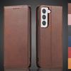 Кожаный чехол с магнитной застежкой для Samsung Galaxy S22 5G 6.1" Чехол-кобура с откидной крышкой Чехол-кошелек Сумки для телефона Fundas Coque