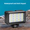 Waterproof Fill Light RGB Diving Light 2700K-9000K Mini LED Video Light Underwater 40M Built-in