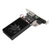 Однослотовая видеокарта 2 ГБ для GDDR3 PCIE Тонкая Низкопрофильная 64-битная с VGA HD Multimedia Interface DVI Вентилятором GT730