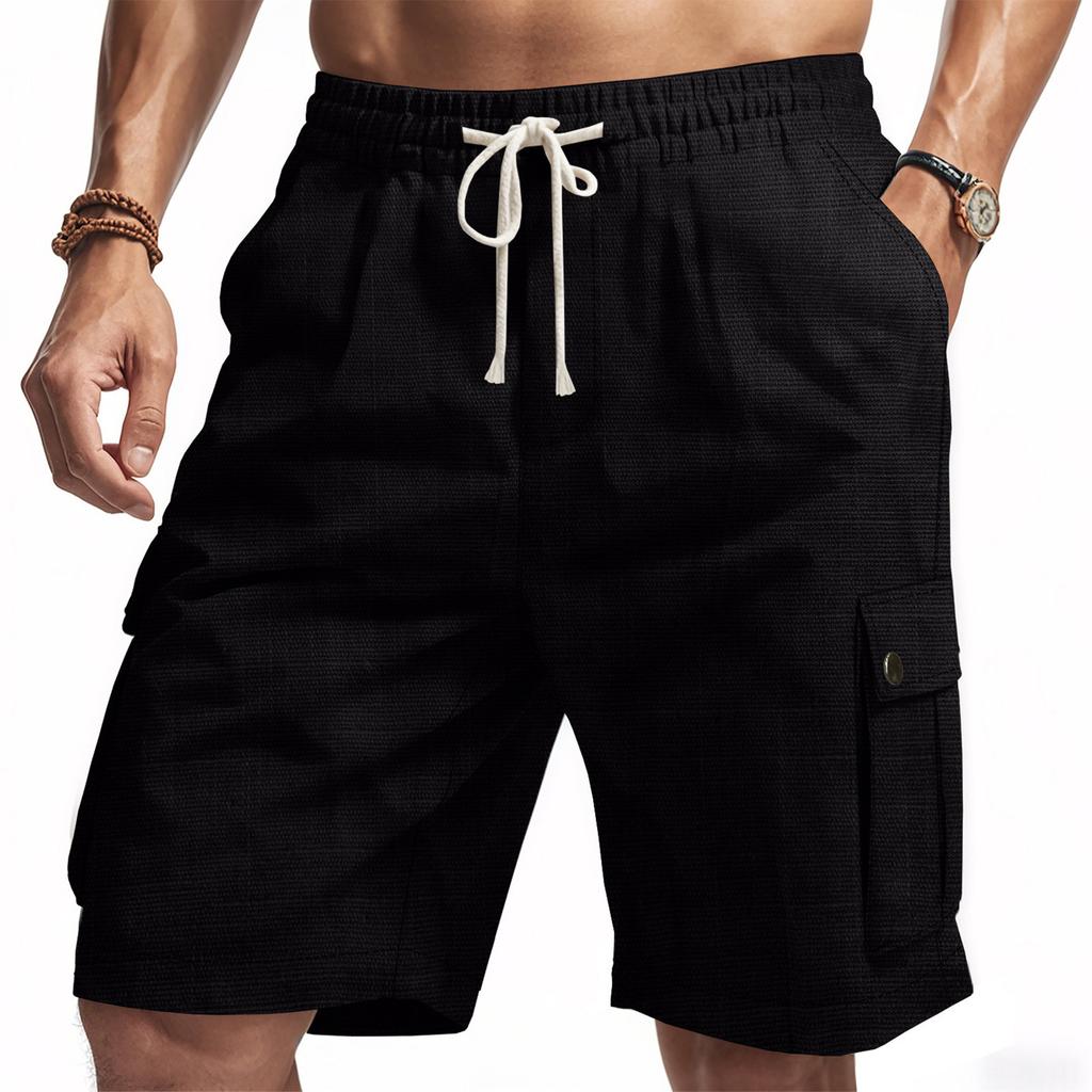 Men's Summer Large Casual Loose Sports Pants Beach Shorts