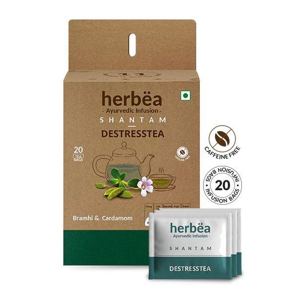 Шантам: чай против стресса (20 пак, 1,5 г), Shantam Destresstea,  Herbea