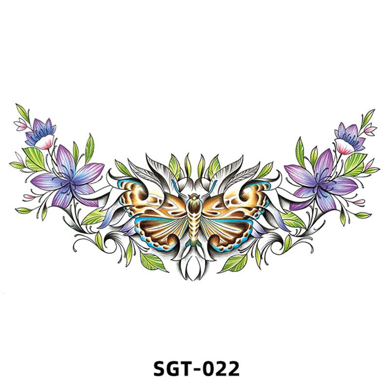 Временные татуировки наклейки водонепроницаемые тела плечо грудь рука искусство поддельные татуировки