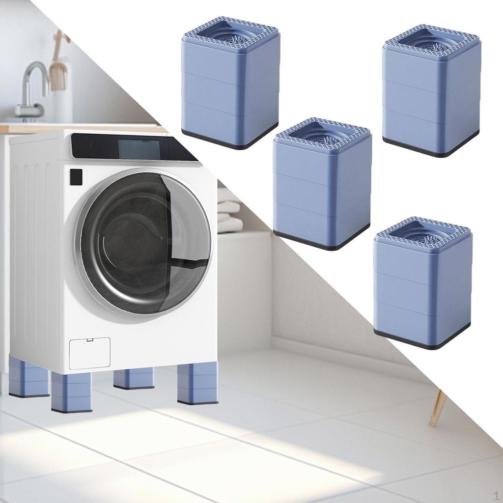 4 шт. антивибрационные накладки для стиральной машины, повышающие уровень, удобные универсальные ножки