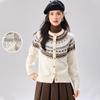 Женский кардиган Fair Isle из 100% мериносовой шерсти