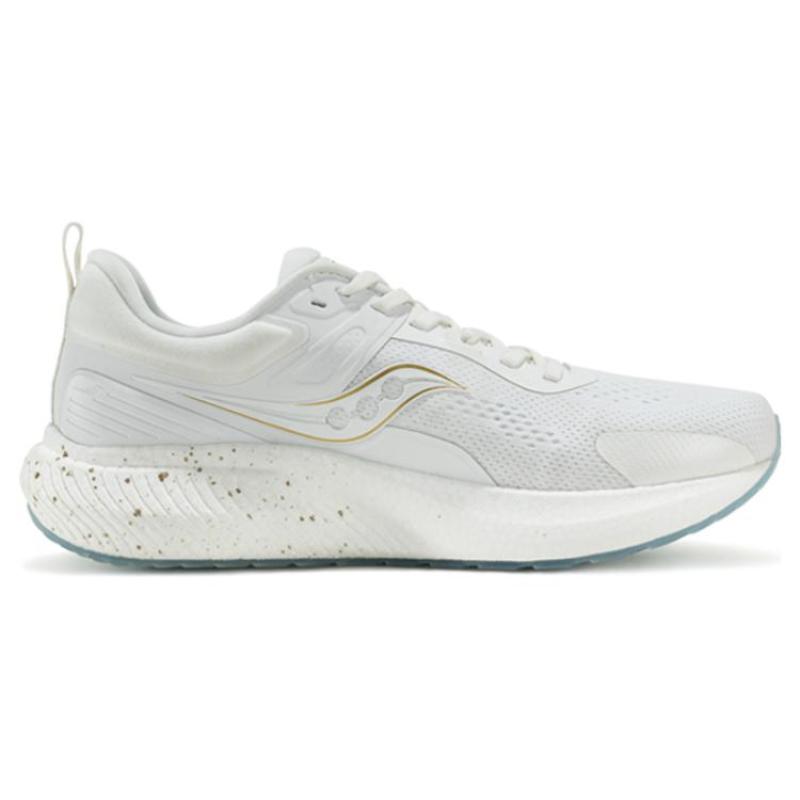 SAUCONY Saucony S28193-1 Surge 2 Антискользящие износостойкие низкие кроссовки для марафона Унисекс Белый Серый