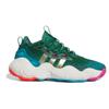 Adidas Мужские кроссовки Trae Young 3 96 Olympics Green Team, темно-зеленые, золотисто-металлические, IE9301