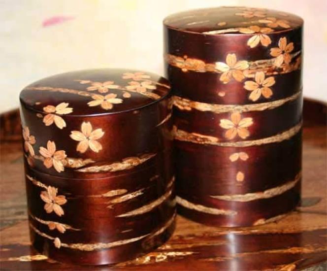 Какунодатэ работа с корой вишни/вишня (средний)