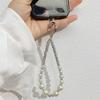 Mobile Phone Lanyard Wrist Short Style Carrying Chain Water Diamond Ball Luxurious Beading Universal Pendant Anti Loss Lanyard