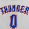 Adidas X NBA Collaboration Oklahoma City Thunder Russell Westbrook 0 Print Fashion Versatile Breathable Basketball Jersey 7818A-3CS-AEB1071