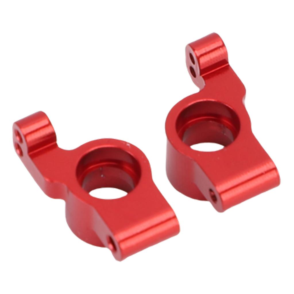 2PCS Rear Steering Cups for 1 24 Scale RC Car Alloy Material Steering Replacement Parts Left and Right Red