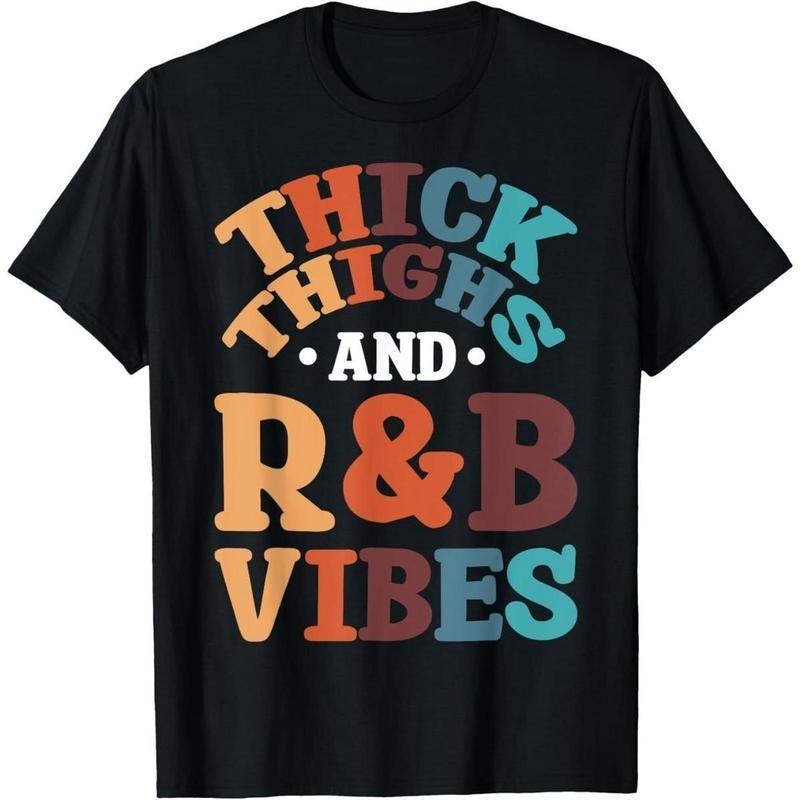 90s R&B Body Positivity Unisex Graphic Short Sleeve T-Shirt