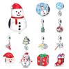 2026 Christmas Theme Collection Christmas Tree Bells Snowflake Beads Charm 925 Silver Accessories