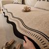 Special-Shaped Sofa Cushion New Four-Season Universal Non-Slip Advanced Seat Cushion Straight Row Sofa Cover Cloth Towel