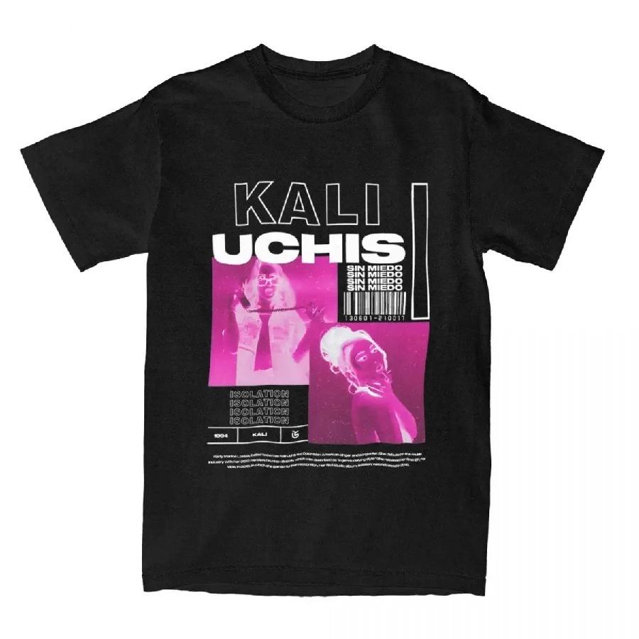 Fashion Kali Uchis Siniger T-Shirts Men Women Cotton Tee Shirt Adult ClothesHigh Quality Short Sleeve