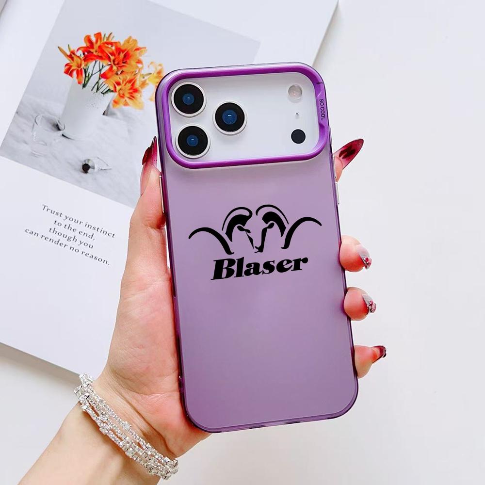 B-Blaser USA Винтовки Полиция Чехол для телефона для iPhone 17 16 15 14 13 12 11 Pro Max Air Матовый Лазерный Аврора Ударопрочный Funda