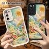 Phone case: 2D flat, suitable for Samsung Galaxy A34 A35 M05 M06 S20 S22 S21 FE Plus 5G protective cases, summer jungle picnic, perfect holiday gift f