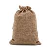 5 шт. Сумка из натуральной мешковины с завязками, джутовые подарочные пакеты, упаковка, свадебные сумки AVE