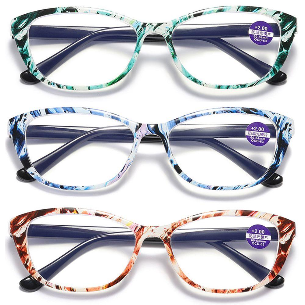 Женские портативные очки для защиты глаз, элегантные, с защитой от синего света, ультралегкие очки для чтения