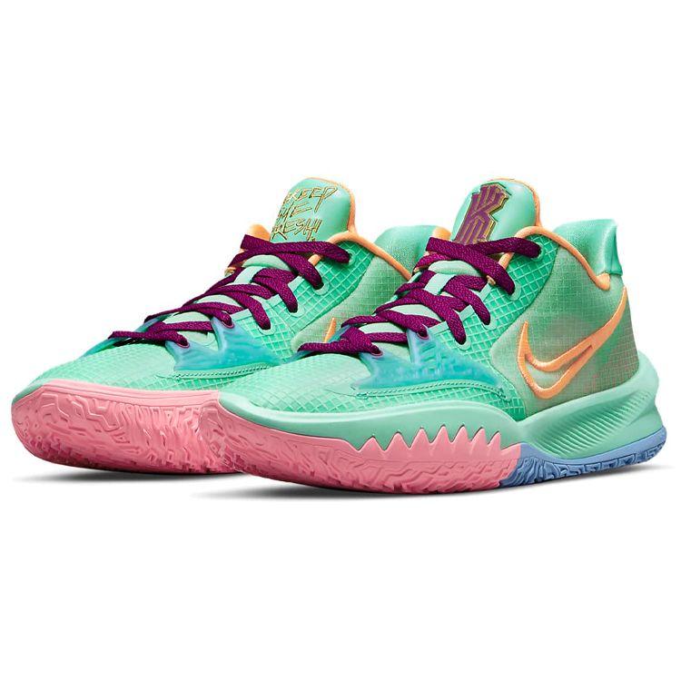 Sue Bird x Nike Kyrie Low 4 Keep Sue Fresh Men Sneakers Green Green-Glow Red-Plum CW3985-300