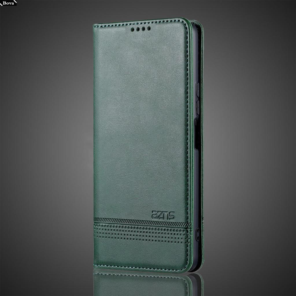 Роскошный магнитный адсорбционный кожаный чехол для Vivo Y35 5G флип-чехол защитный чехол Vivo Y35 5G Capa Fundas Coque