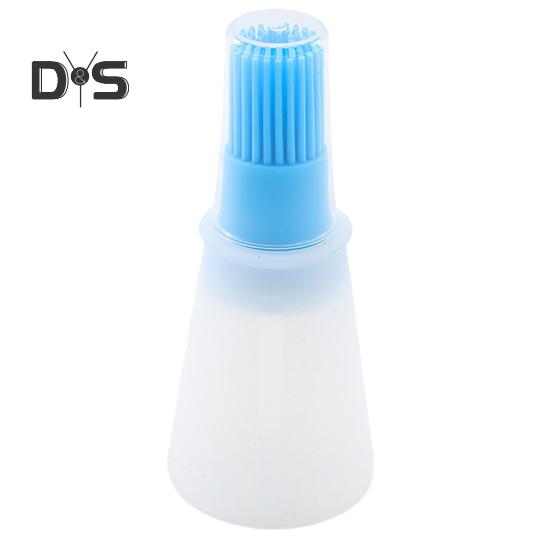 Удобная ручка для гриля, масляная щетка, многоразовая, удобная бутылка для масла для домашнего ресторана с ручной щеткой