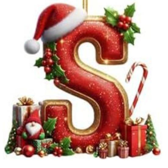 Красные инициалы Рождественские украшения 2D акриловые персонализированные гномы монограммный кулон с шапкой Санты 26 букв украшение для подвешивания на рождественскую елку