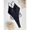 Сексуальные экстремальные мини-микро стринги с ремешками, женские купальники, цельный купальник, женский монокини с открытой спиной, купальный костюм, купальный костюм