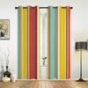 Красочные полосы роскошные оконные шторы для гостиной спальни домашнего декора кухни для оконных драпировок