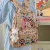 Labubu Children's Backpack Schoolbag Student Schoolbag Lightweight Cute Backpack Fashion Cartoon Backpack